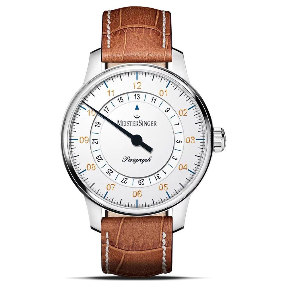 MeisterSinger Perigraph Weiß Automatik
