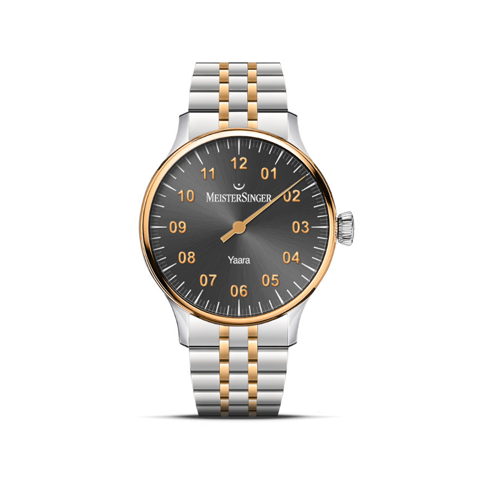 MeisterSinger Yaara anthrazit mit Gold